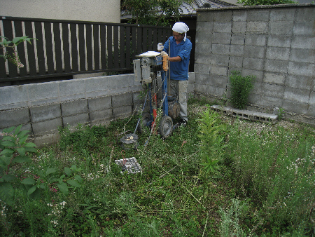 京都市T邸地盤調査